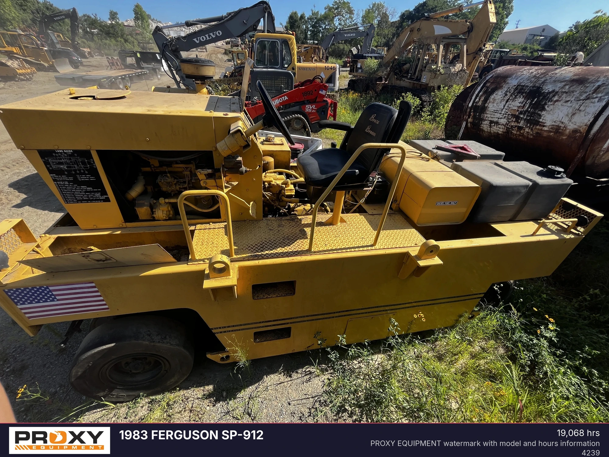 Used 1983 FERGUSON SP912 Road Rollers North Carolina US | Proxy Equipment #1426125