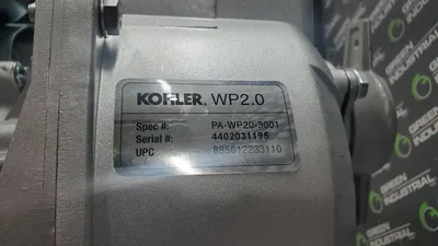 USED KOHLER WP2.0