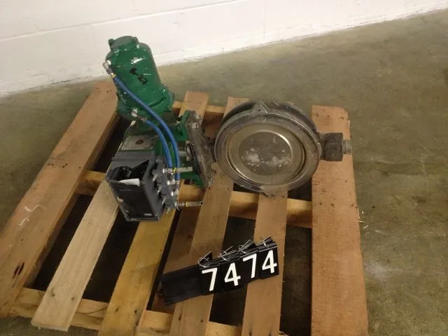 Fisher type 8550 Butterfly Valve size 10"