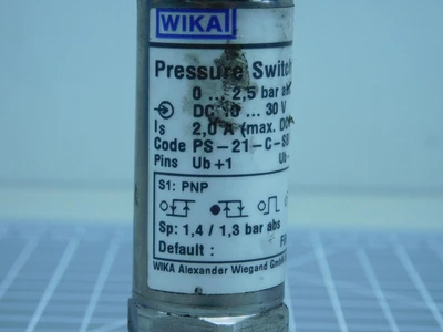 Used WIKA _UNKNOWN_ Pressure Switches Texas US | OCO Industrial #1677872