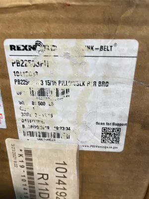 Used 2019 REXNORD PB22563FH Tooling & Accessories (Other) Ohio US | HGR 24 #1134184