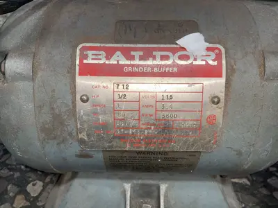 Used BALDOR 712 Pedestal Type Grinders (Double End) Ohio US | HGR 24 #1344004