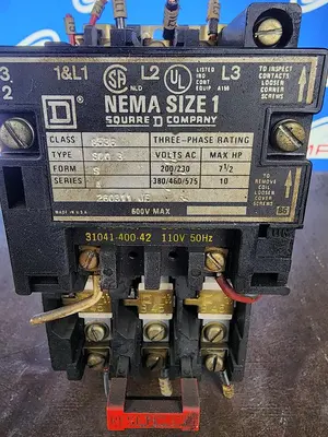 USED SQUARE D CLASS 8536 TYPE SCO 3