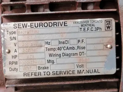 USED SEW-EURODRIVE R40FDT71D2