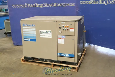 Used LEROI CL30 Rotary Screw & Sliding Vane Air Compressors California US | Sterling Machinery Exchange #1467590