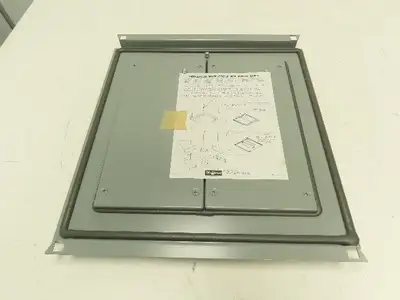 Hoffman X-GP66F Electrical Enclosure Fixed Steel Gland Plate 20x20" Type 12 Gray