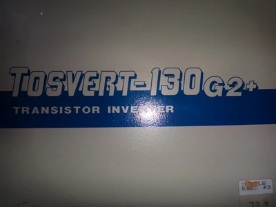 Toshiba Tosvert 130 G2+, 10 HP Variable Speed Drive
