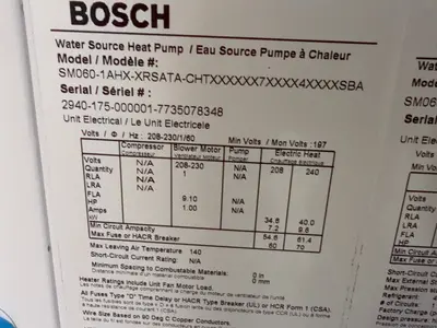 NEW BOSCH SM0601AHXXRSATACHTX