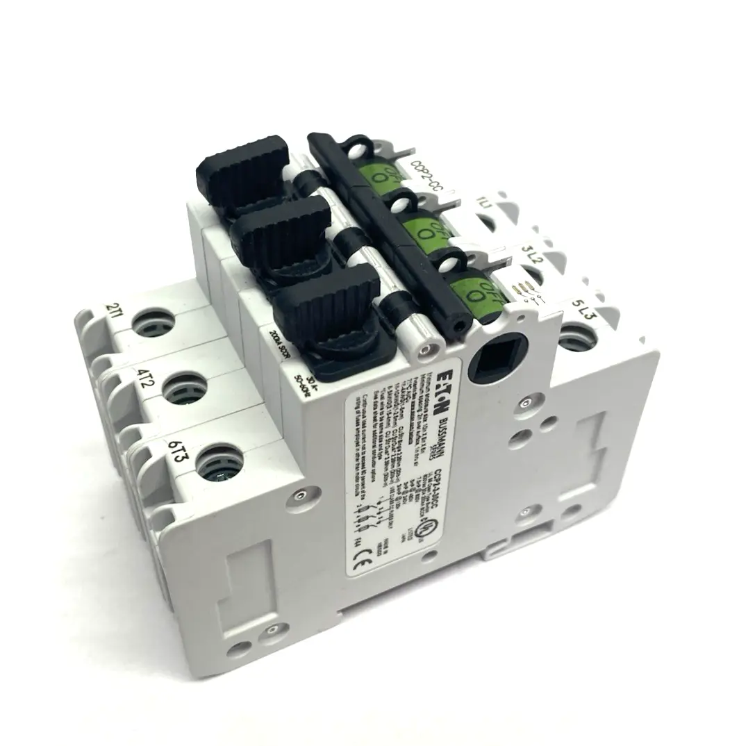 Used Eaton Bussmann Fusible Disconnect 3-Pole, Open-Type Switch Circuit Breakers Michigan US | Maverick Industrial Sales #1389818