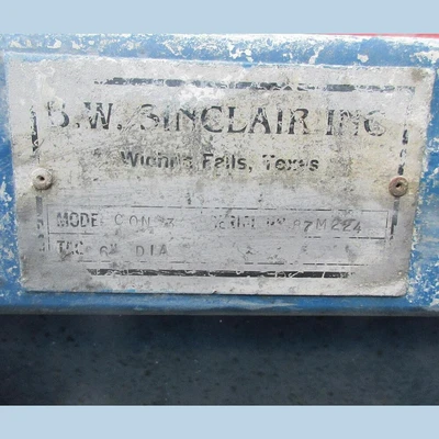 USED B.W. SINCLAIR INC CON 3