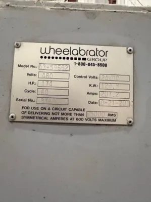 USED 2010 WHEELABRATOR GROUP A359662