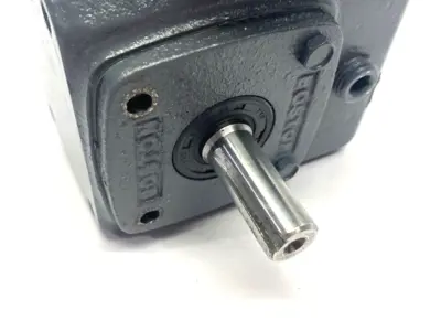 Used Boston Gear Worm Gear Right Angle Speed Reducer 0.44 HP 10:1 Ratio Speed Reducers Michigan US | Maverick Industrial Sales #1398455