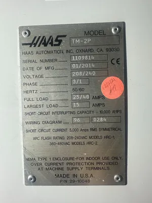 2014 Haas TM-2P Machining Centers, Vertical | Great American Equipment Company (11)
