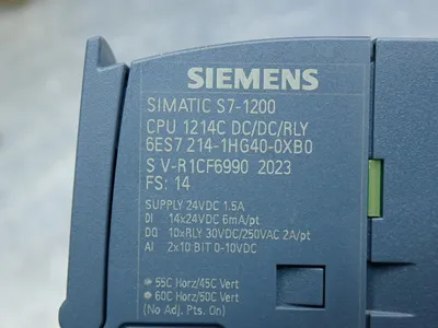 New | in-Stock SIEMENS 6ES72141HG400XB0 Programmable Logic Controllers Ohio US | HGR 24 #1070257