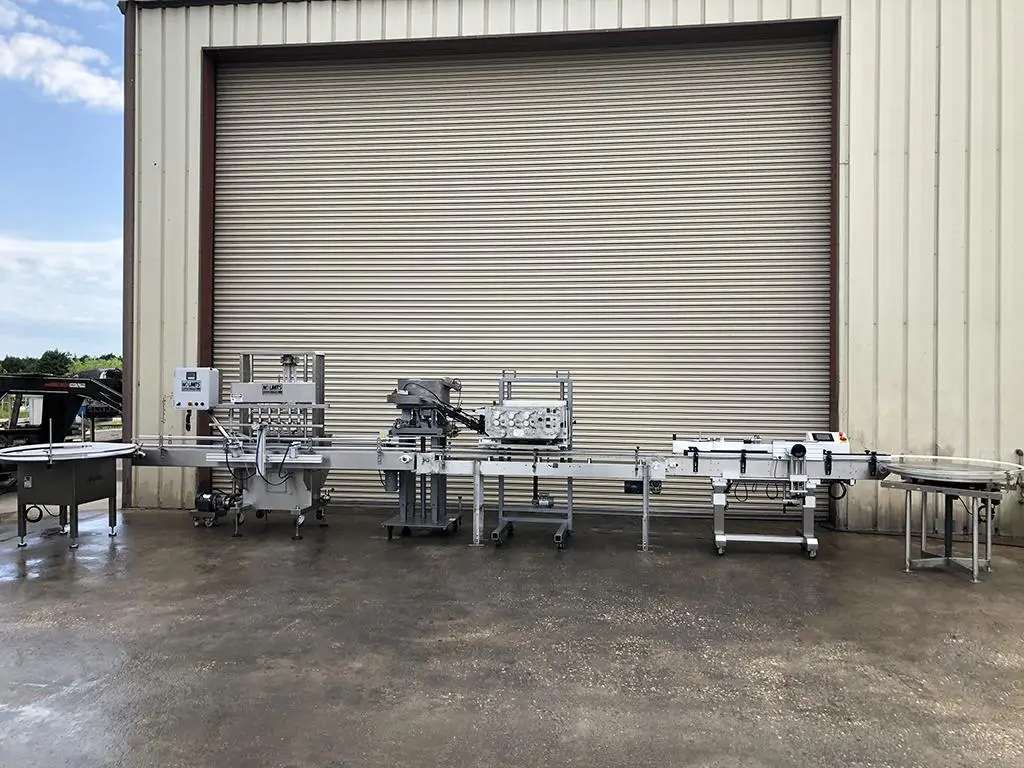 USED 2020 ACCUTEK 48", ELF 4 QUILL INLINE CAPPER ACCUTEK, ELF,
