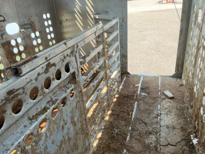 Used 2007 MERRITT 53' ALUMINUM LIVESTOCK Agricultural Trailers Michigan US | Miedema Asset Management Group #1328961