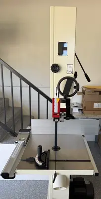 Used SHOP FOX W1825 Woodworking Vertical Band Saws California US | 10 Blade Pro Machinery #1412750