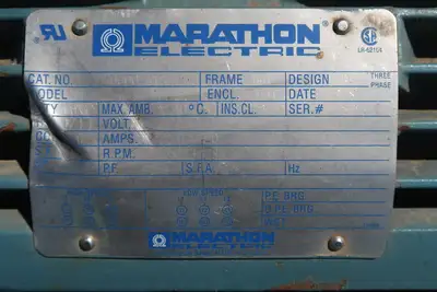 Used MARATHON ELECTRIC M15000 Motors (misc) British Columbia CA | Lenmark #248498