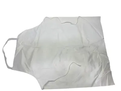 N/A | Generic White Resistant Vinyl Apron 28" x 35" LOT OF 10 - New Other