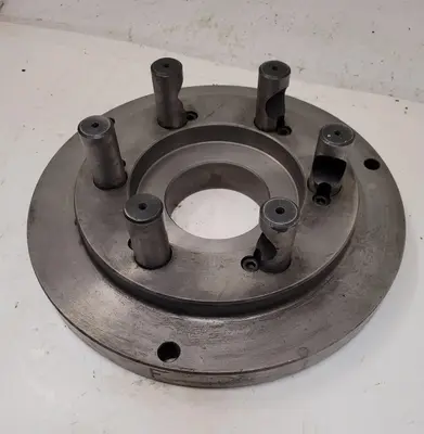 Used BUCK CHUCK D1-8 LATHE CHUCK MOUNT – 12IN DIAMETER Misc Industrial Equipment Kentucky US | Aucto #686955