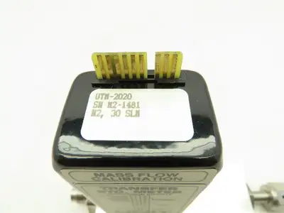 Unit UTM-2020 Mass Flow Controller N2 Gas 30 SLM Card Edge 500 PSI