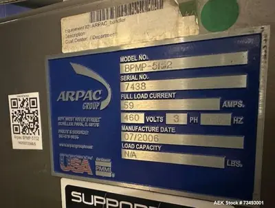 USED ARPAC BPMP-5152