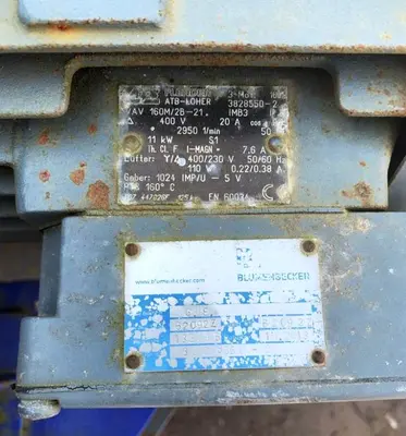 Alfa-Laval AVNX 4555 decanter centrifuge, 316SS.