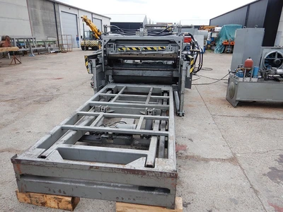USED IOWA SLITTING & CUT TO LENGTH 1600 X 3 X 12 TON CNC