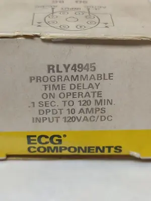 New | in-Stock ECG RLY4945 Miscellaneous Equipment (Electrical & Power) Ohio US | Surplus Asset Holdings #1235813