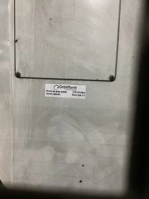 Used 2017 ORBITFORM B-845-0000 Misc Fasteners Michigan US | iGAM Industrial Marketplace #1348086