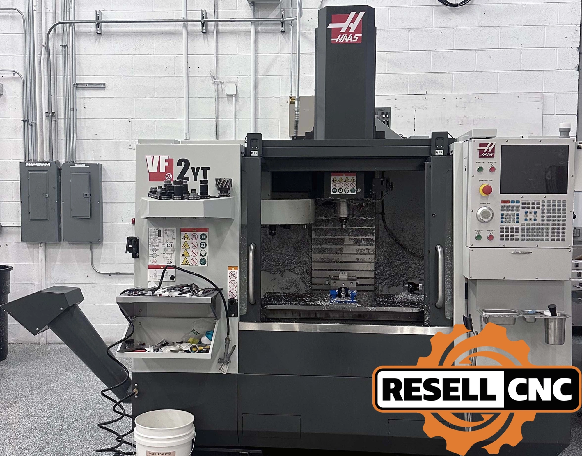 Used 2023 Haas VF-2YT Vertical Machining Centers Florida US | Resell CNC #1368389