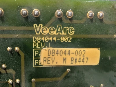 VeeArc D84044-002 Motor Control Board Rev. M Used