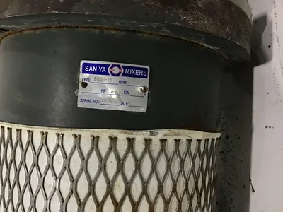 Sanya E050-75 Mixers 1000 RPM 5HP 6P w/Electric Motor 4kW