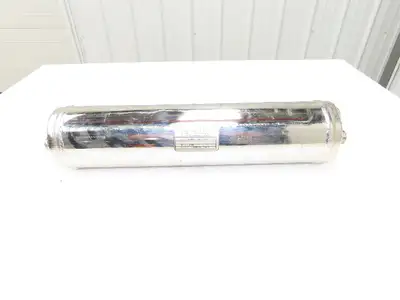 Schwämmle K4NP Stainless Shell and Tube Heat Exchanger 1-1/4"-11 & 3/4"-14 Ports