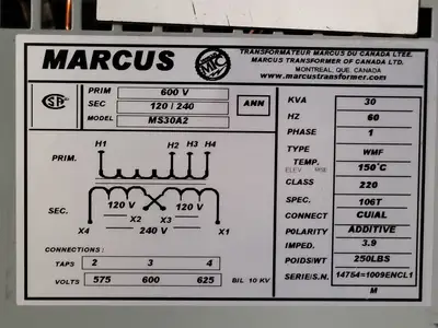 USED MARCUS MS30A2
