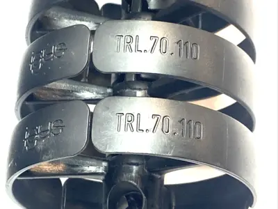 USED IGUS TRIFLEX R CABLE CARRIER 3D MULTI-AXIS CHAIN 135" SECTION