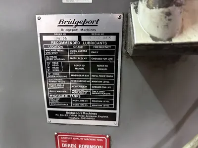 BRIDGEPORT 1-1/2 HP Milling & Drilling Machines (Combo) | Charter Auctions (13)