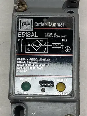 Used CUTLER-HAMMER E51SAL Miscellaneous Equipment (Electrical & Power) Ohio US | Surplus Asset Holdings #1460439
