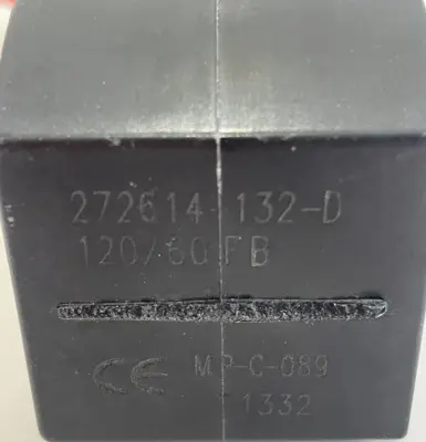 NEW ASCO 272614-132-D SOLENOID VALVE COIL 120/60 272614132D