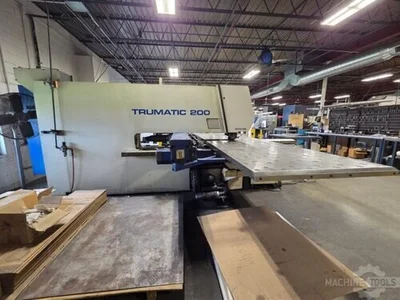 Used 1998 TRUMPF TRUMATIC 200R Turret Punches Georgia US | The Equipment Hub #1354056