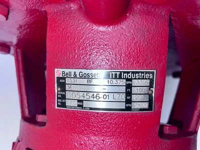 Bell & Gossett Size 1531 BF Pump