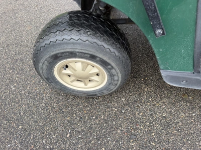 (1) 2014 E-Z-Go golf cart with a Kawasaki gas engine, does not include Club canopy, ball carrier, fo...