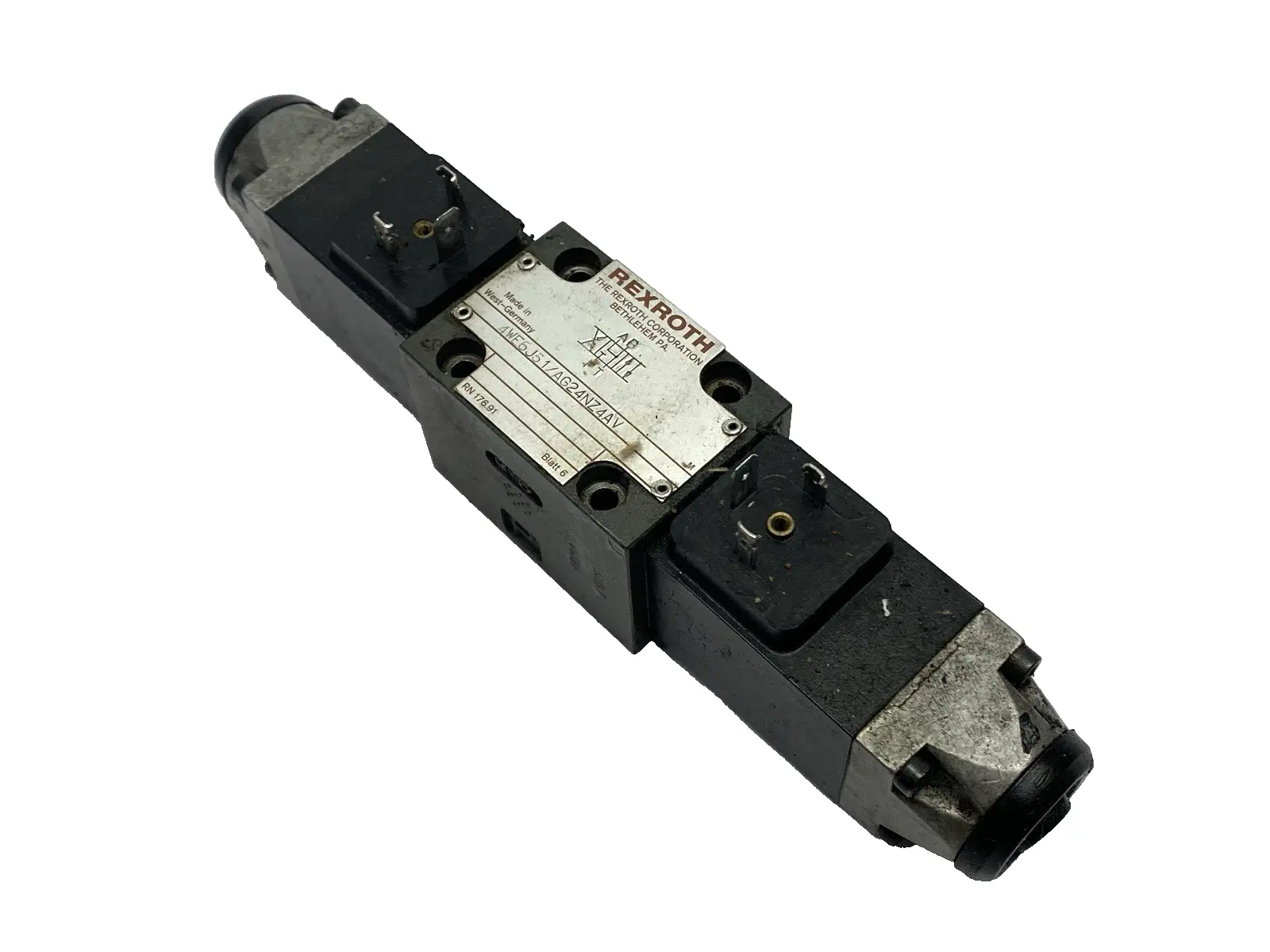 Used Rexroth 4WE6J51-S1/AG24NZ4AV Solenoid Valves Michigan US | Maverick Industrial Sales #1460807