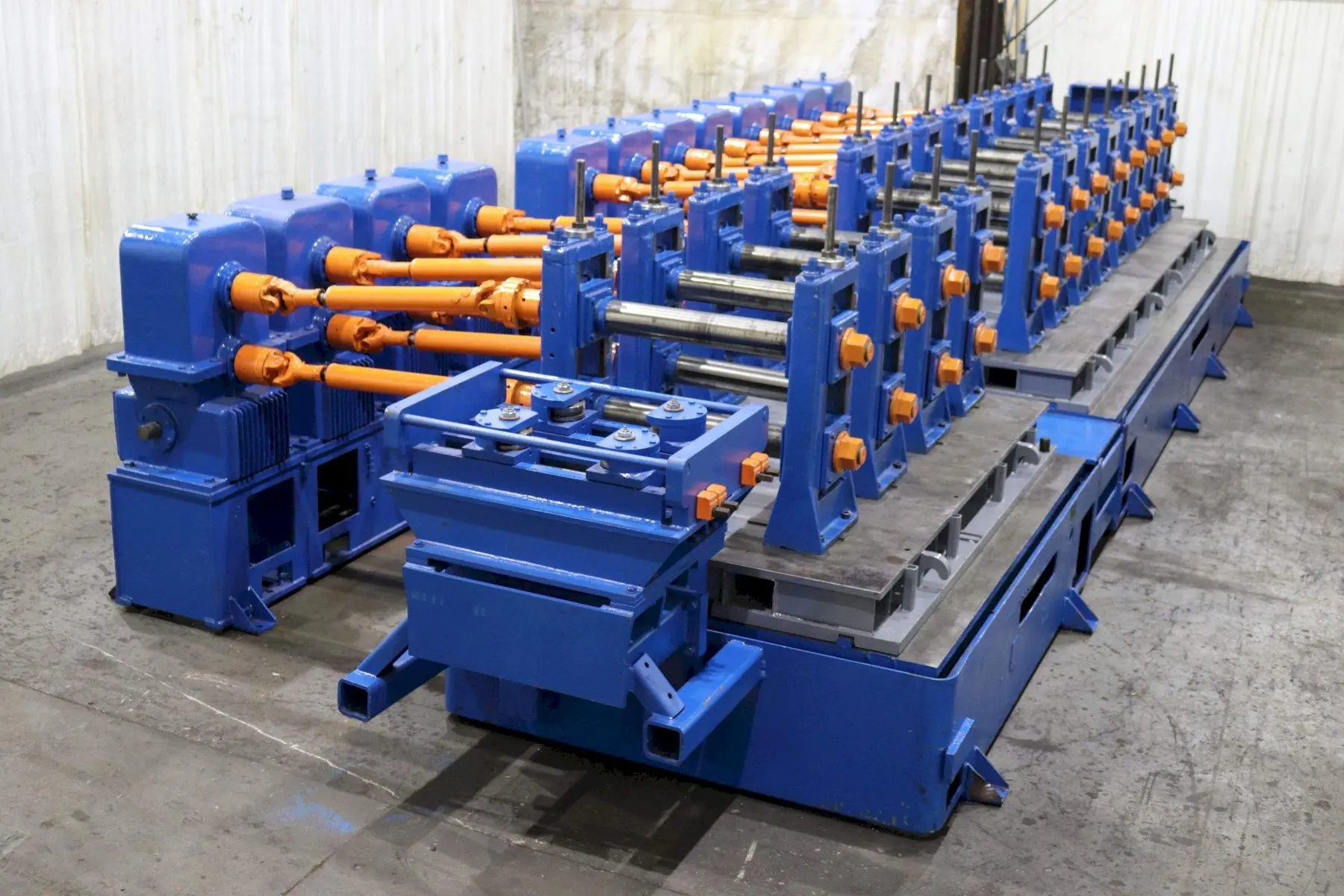 12 STAND X 4-1/2" X 32" YODER W35 RAFTED ROLLFORMER LINE: STOCK #10523