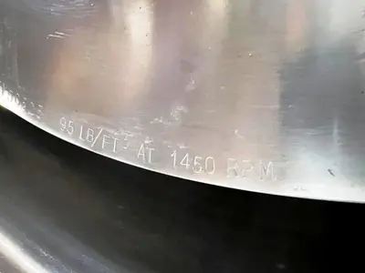 Andritz/Ketema 30 x 18 perforate basket centrifuge, Hastelloy.