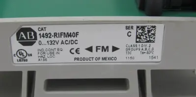 NEW ALLEN BRADLEY 1492-RIFM40F MODULE SERIES C 1492RIFM40F