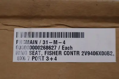 EMERSON FISHER 2V9406X00B2 VALVE SEAT RING NEW IN BOX STOCK GF-417