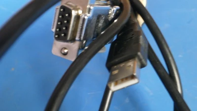 USB TO 9 PIN FEMALE BLACK CABLE