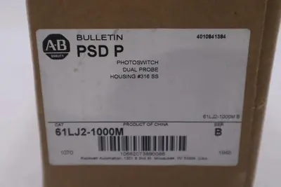 NEW Allen Bradley 61LJ2-1000M Photoswitch Dual Prove Liquid Level Control #G535A