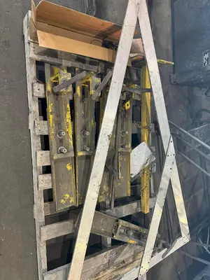 120" CINCINNATI SHEET STACKER CONVEYOR